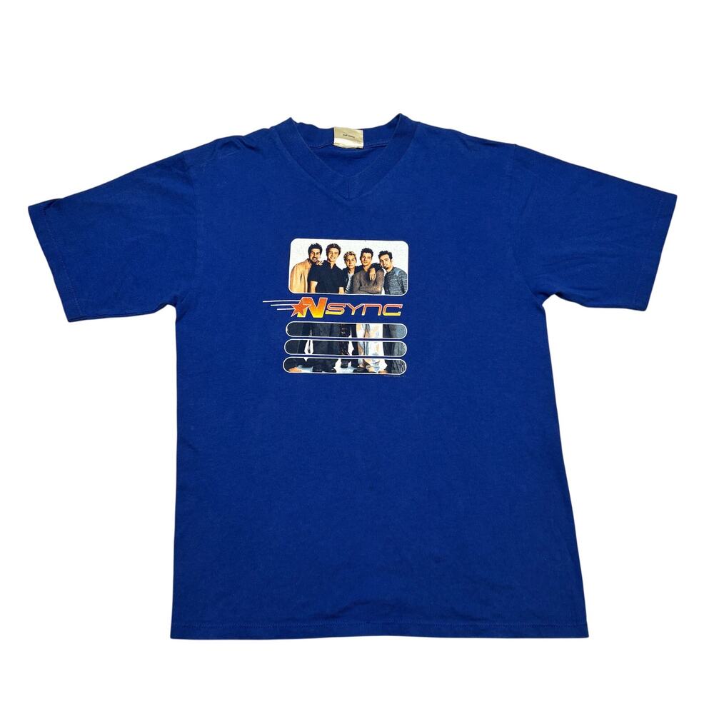 Vintage 2000 NSYNC Tour Short Sleeve T Shirt Men's 20x28 Y2K Concert Winterland
